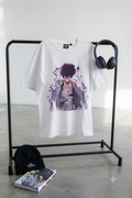 Anime Dark Hero T-Shirt — Shadow Aura Graphic Tee