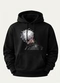 Jujutsu Kaisen-Inspired Hoodie — Gojo Satoru Portrait & “Nah, I’d Win.” Back Print